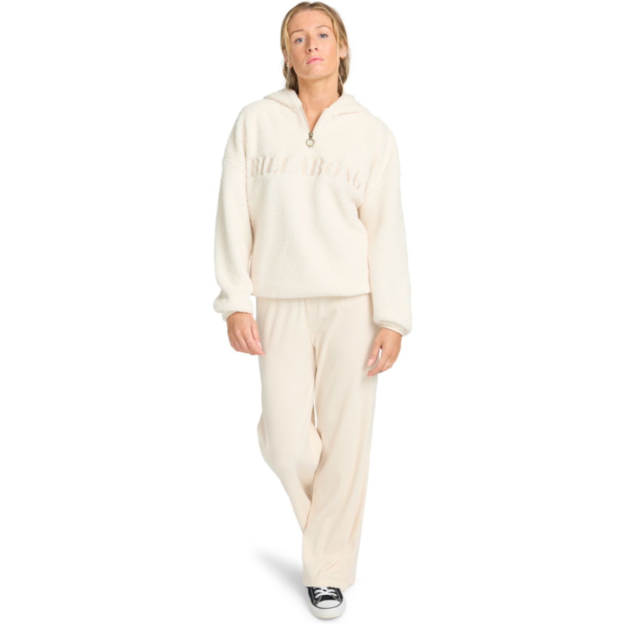 2025 Billabong Mujer Ready To Go Polar Fleece EBJPF00117 - Whitecap